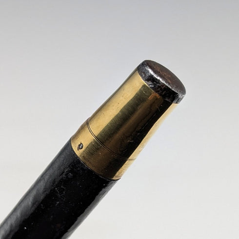 Antique Men's Gadrun Carved Round Handle Walking Stick 88cm